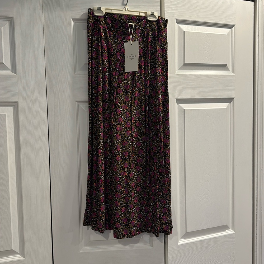 Sezane Alicia Skirt Fleurs Des Bois - Size 34